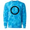 Unisex Midweight Tie-Dyed Crewneck Sweatshirt Thumbnail