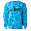 Unisex Midweight Tie-Dyed Crewneck Sweatshirt Thumbnail
