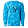 Unisex Midweight Tie-Dyed Crewneck Sweatshirt Thumbnail