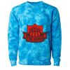 Unisex Midweight Tie-Dyed Crewneck Sweatshirt Thumbnail