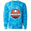 Unisex Midweight Tie-Dyed Crewneck Sweatshirt Thumbnail
