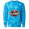 Unisex Midweight Tie-Dyed Crewneck Sweatshirt Thumbnail
