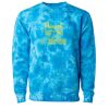 Unisex Midweight Tie-Dyed Crewneck Sweatshirt Thumbnail