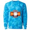 Unisex Midweight Tie-Dyed Crewneck Sweatshirt Thumbnail
