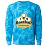 Unisex Midweight Tie-Dyed Crewneck Sweatshirt Thumbnail