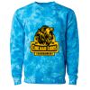 Unisex Midweight Tie-Dyed Crewneck Sweatshirt Thumbnail
