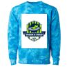 Unisex Midweight Tie-Dyed Crewneck Sweatshirt Thumbnail