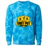 Unisex Midweight Tie-Dyed Crewneck Sweatshirt Thumbnail