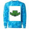 Unisex Midweight Tie-Dyed Crewneck Sweatshirt Thumbnail