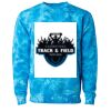 Unisex Midweight Tie-Dyed Crewneck Sweatshirt Thumbnail