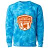 Unisex Midweight Tie-Dyed Crewneck Sweatshirt Thumbnail