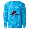 Unisex Midweight Tie-Dyed Crewneck Sweatshirt Thumbnail