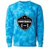 Unisex Midweight Tie-Dyed Crewneck Sweatshirt Thumbnail