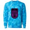 Unisex Midweight Tie-Dyed Crewneck Sweatshirt Thumbnail