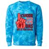 Unisex Midweight Tie-Dyed Crewneck Sweatshirt Thumbnail
