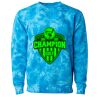 Unisex Midweight Tie-Dyed Crewneck Sweatshirt Thumbnail