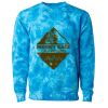 Unisex Midweight Tie-Dyed Crewneck Sweatshirt Thumbnail