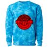 Unisex Midweight Tie-Dyed Crewneck Sweatshirt Thumbnail