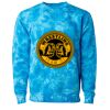 Unisex Midweight Tie-Dyed Crewneck Sweatshirt Thumbnail