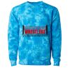 Unisex Midweight Tie-Dyed Crewneck Sweatshirt Thumbnail