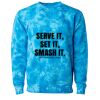 Unisex Midweight Tie-Dyed Crewneck Sweatshirt Thumbnail