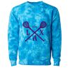 Unisex Midweight Tie-Dyed Crewneck Sweatshirt Thumbnail