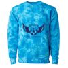 Unisex Midweight Tie-Dyed Crewneck Sweatshirt Thumbnail