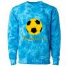 Unisex Midweight Tie-Dyed Crewneck Sweatshirt Thumbnail
