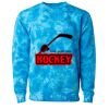 Unisex Midweight Tie-Dyed Crewneck Sweatshirt Thumbnail