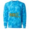 Unisex Midweight Tie-Dyed Crewneck Sweatshirt Thumbnail