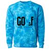 Unisex Midweight Tie-Dyed Crewneck Sweatshirt Thumbnail