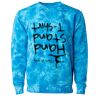 Unisex Midweight Tie-Dyed Crewneck Sweatshirt Thumbnail