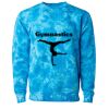 Unisex Midweight Tie-Dyed Crewneck Sweatshirt Thumbnail